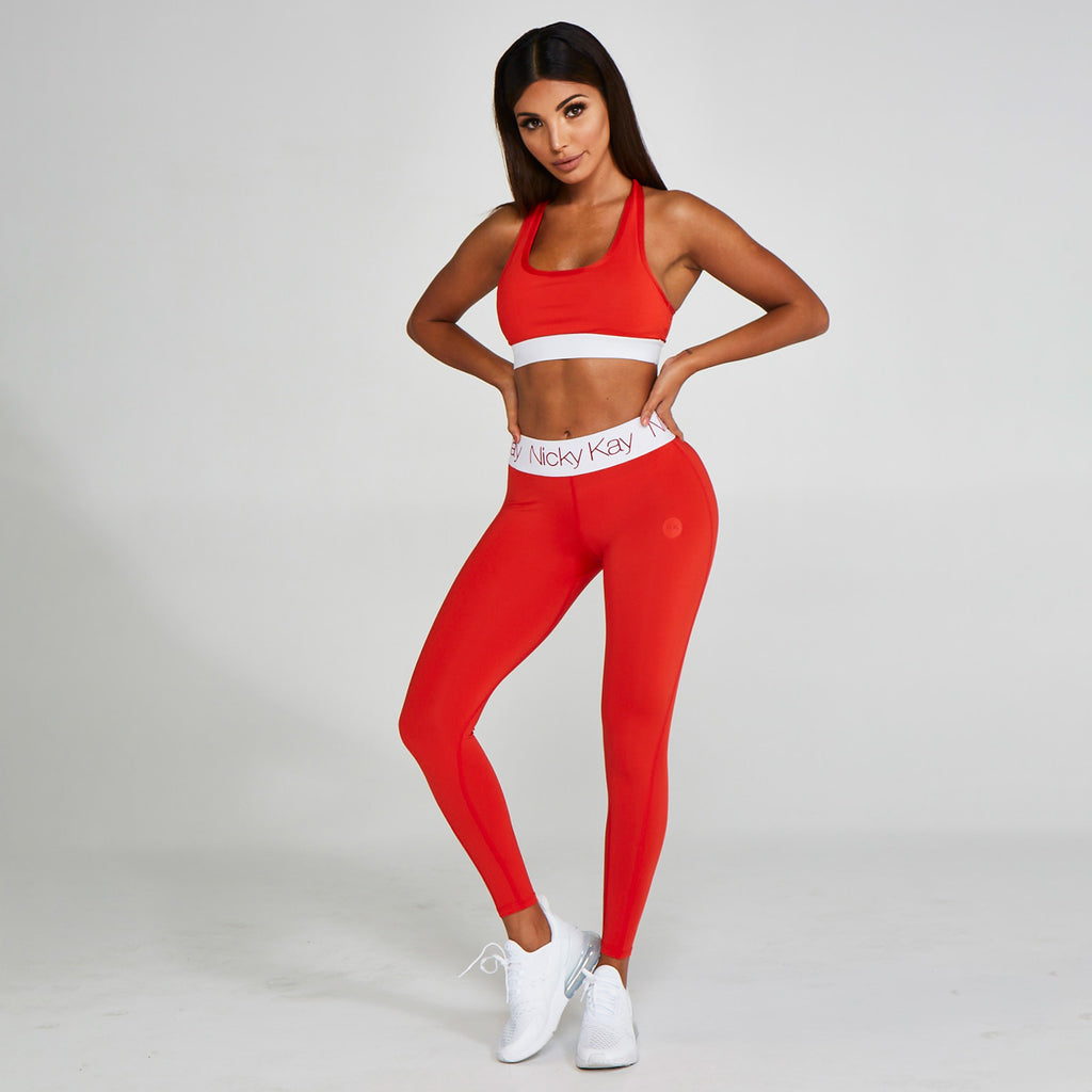 N.K Compression Tights Red